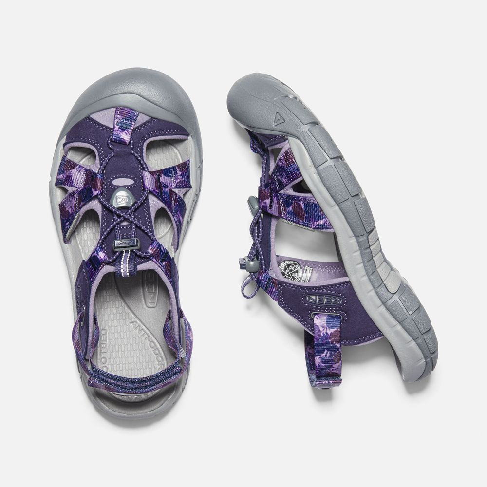 Sandalias Keen Mexico Morados - Mujer Ravine H2 - OJ9384651